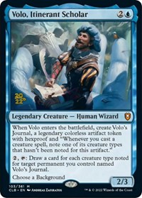 Volo, Itinerant Scholar, Prerelease Cards