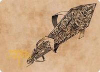 Stonespeaker Crystal Art Card (Gold-Stamped Signature), Art Series: Commander Legends: Battle for Baldur's Gate