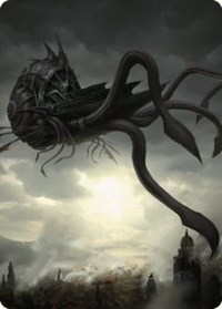 Nautiloid Ship Art Card, Art Series: Commander Legends: Battle for Baldur's Gate