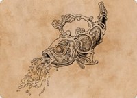 Decanter of Endless Water Art Card, Art Series: Commander Legends: Battle for Baldur's Gate
