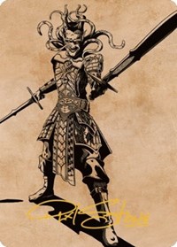 Zevlor, Elturel Exile Art Card (78/81) (Gold-Stamped Signature), Art Series: Commander Legends: Battle for Baldur's Gate