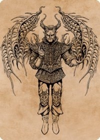 Raphael, Fiendish Savior Art Card (75/81), Art Series: Commander Legends: Battle for Baldur's Gate