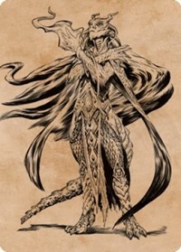 Lozhan, Dragons' Legacy Art Card, Art Series: Commander Legends: Battle for Baldur's Gate
