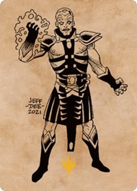 Jon Irenicus, Shattered One Art Card (67/81) (Gold-Stamped), Art Series: Commander Legends: Battle for Baldur's Gate