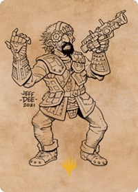 Jan Jansen, Chaos Crafter Art Card (Gold-Stamped), Art Series: Commander Legends: Battle for Baldur's Gate