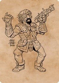 Jan Jansen, Chaos Crafter Art Card, Art Series: Commander Legends: Battle for Baldur's Gate