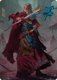 Elminster Art Card (64/81), Art Series: Commander Legends: Battle for Baldur's Gate