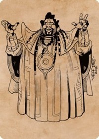 Alaundo the Seer Art Card, Art Series: Commander Legends: Battle for Baldur's Gate