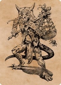 Taunting Kobold Art Card, Art Series: Commander Legends: Battle for Baldur's Gate