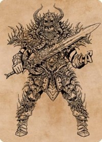 Sarevok, Deathbringer Art Card, Art Series: Commander Legends: Battle for Baldur's Gate