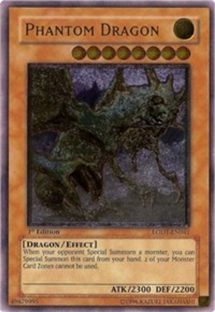 Phantom Dragon (UTR), 1st-edition, front