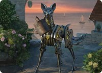 Clockwork Fox Art Card, Art Series: Commander Legends: Battle for Baldur's Gate
