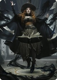 Tasha, the Witch Queen Art Card (41/81), Art Series: Commander Legends: Battle for Baldur's Gate