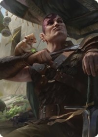 Minsc & Boo, Timeless Heroes Art Card (38/81), Art Series: Commander Legends: Battle for Baldur's Gate