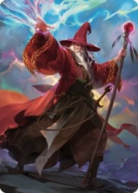 Elminster Art Card (36/81), Art Series: Commander Legends: Battle for Baldur's Gate