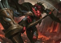 Karlach, Fury of Avernus Art Card (34/81), Art Series: Commander Legends: Battle for Baldur's Gate