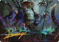 Sivriss, Nightmare Speaker Art Card (32/81) (Gold-Stamped Signature), Art Series: Commander Legends: Battle for Baldur's Gate