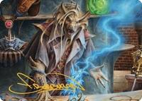 Renari, Merchant of Marvels Art Card (Gold-Stamped Signature), Art Series: Commander Legends: Battle for Baldur's Gate