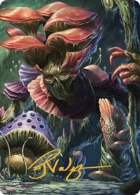 Myconid Adult Art Card (Gold-Stamped Signature), Art Series: Commander Legends: Battle for Baldur's Gate