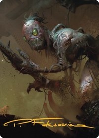 Mold Folk Art Card (Gold-Stamped Signature), Art Series: Commander Legends: Battle for Baldur's Gate