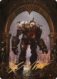 Marut Art Card (Gold-Stamped Signature), Art Series: Commander Legends: Battle for Baldur's Gate