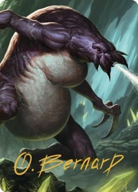 Ettercap Art Card (Gold-Stamped Signature), Art Series: Commander Legends: Battle for Baldur's Gate