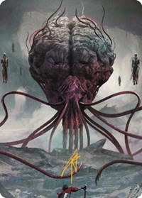 Elder Brain Art Card (Gold-Stamped Signature), Art Series: Commander Legends: Battle for Baldur's Gate