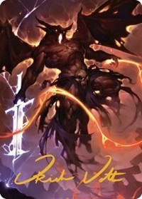 Balor Art Card (Gold-Stamped Signature), Art Series: Commander Legends: Battle for Baldur's Gate