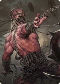 Chain Devil Art Card, Art Series: Commander Legends: Battle for Baldur's Gate