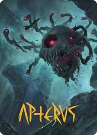 Death Tyrant Art Card (Gold-Stamped Signature), Art Series: Commander Legends: Battle for Baldur's Gate