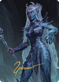 Doppelganger Art Card (Gold-Stamped Signature), Art Series: Commander Legends: Battle for Baldur's Gate