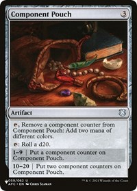 Component Pouch, The List Reprints