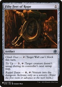 Fifty Feet of Rope, The List Reprints