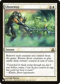Ghostway, The List Reprints
