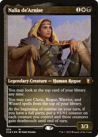 Nalia de'Arnise (Display Commander) - Thick Stock, Commander Legends: Battle for Baldur's Gate