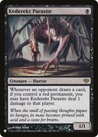Kederekt Parasite, The List Reprints