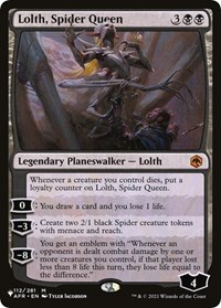 Lolth, Spider Queen, The List Reprints