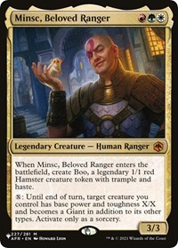 Minsc, Beloved Ranger, The List Reprints