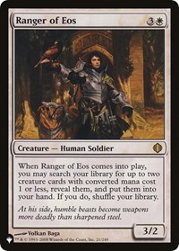Ranger of Eos (ALA), The List Reprints