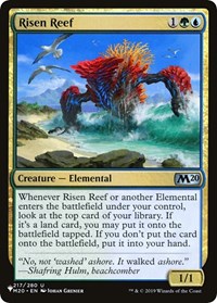 Risen Reef, The List Reprints