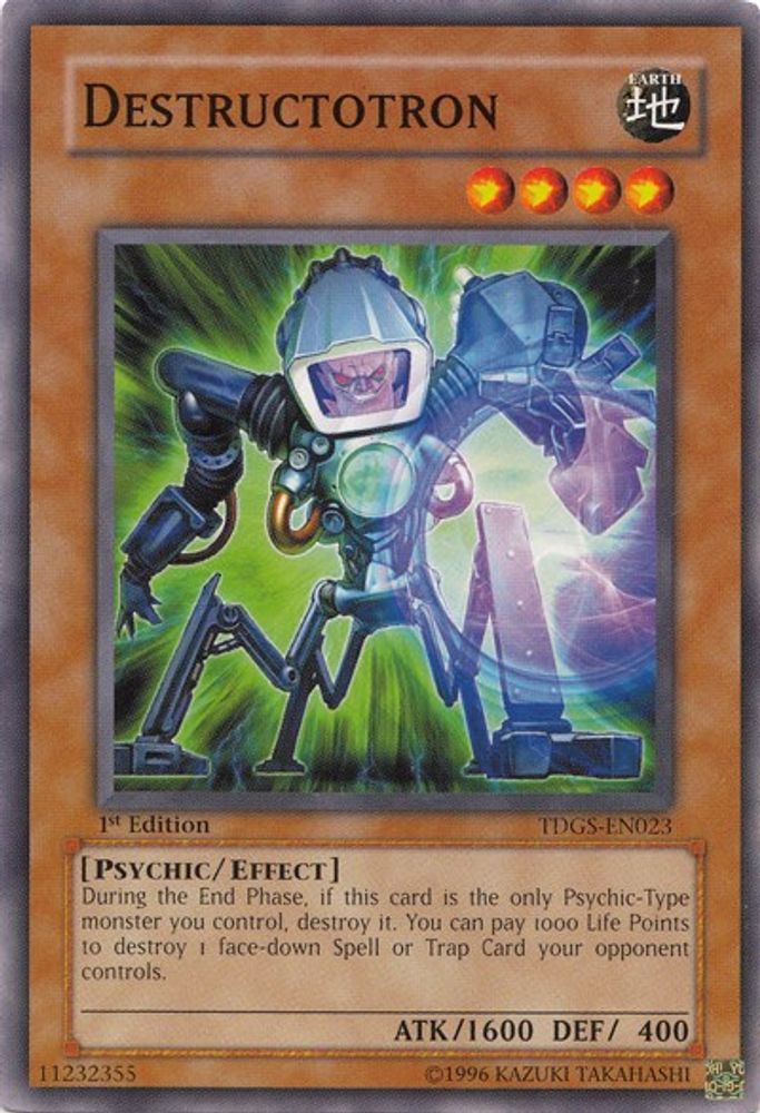 Destructotron, 1st-edition, front
