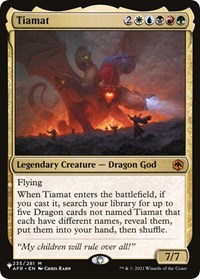 Tiamat, The List Reprints