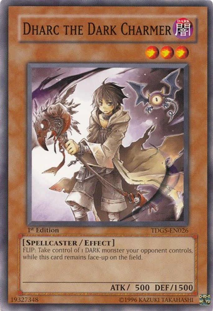 Dharc the Dark Charmer, 1st-edition, front