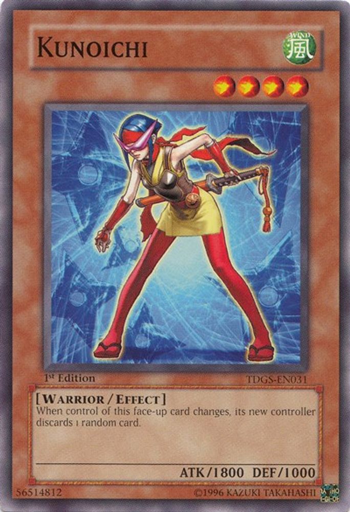 Kunoichi, 1st-edition, front