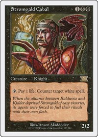 Stromgald Cabal, Classic Sixth Edition