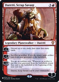 Daretti, Scrap Savant (CM2), The List Reprints