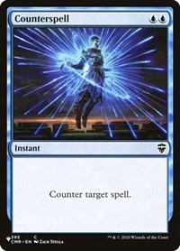 Counterspell (CMR), The List Reprints