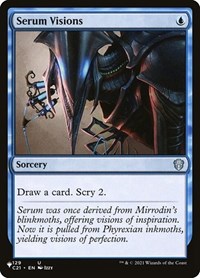 Serum Visions, The List Reprints