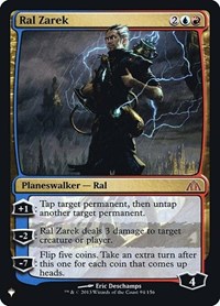 Ral Zarek, The List Reprints