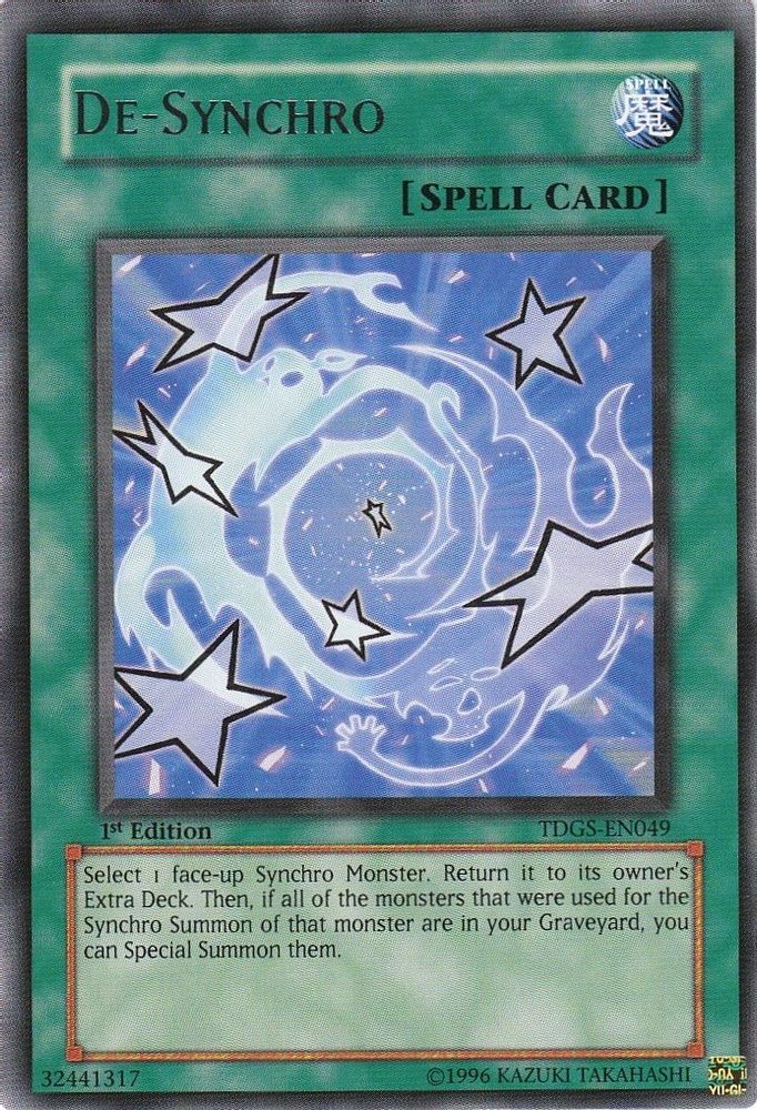 De-Synchro, 1st-edition, front